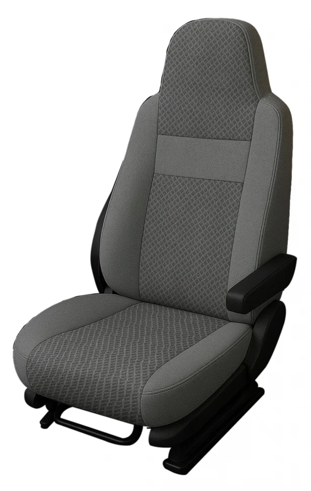 Авточехлы Volvo FМХ (2014+) "Truck" жаккард, ромбик серый