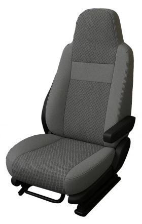 Авточехлы Mercedes-Benz Sprinter (1+2) (2015+) "Truck" жаккард, ромбик серый