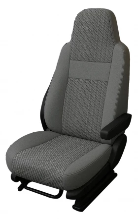 Авточехлы Mercedes-Benz Sprinter (1+2) (2015+) "Truck" жаккард, сетка серая